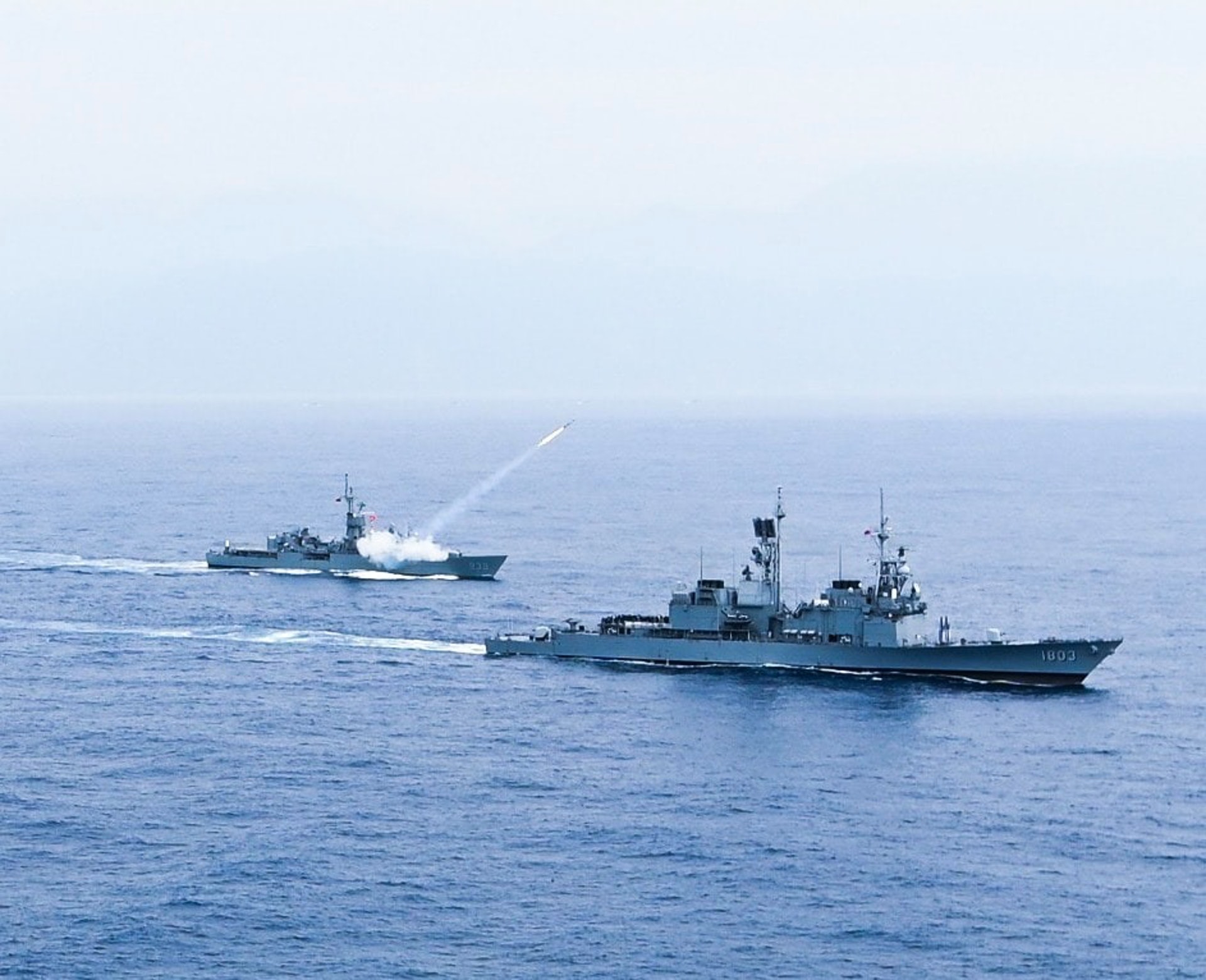 在未來短時間內，美軍曝光與台軍、盟軍之間進行海軍、甚至海空聯合操演的消息，應該有極高可能性。（台灣國防部提供）