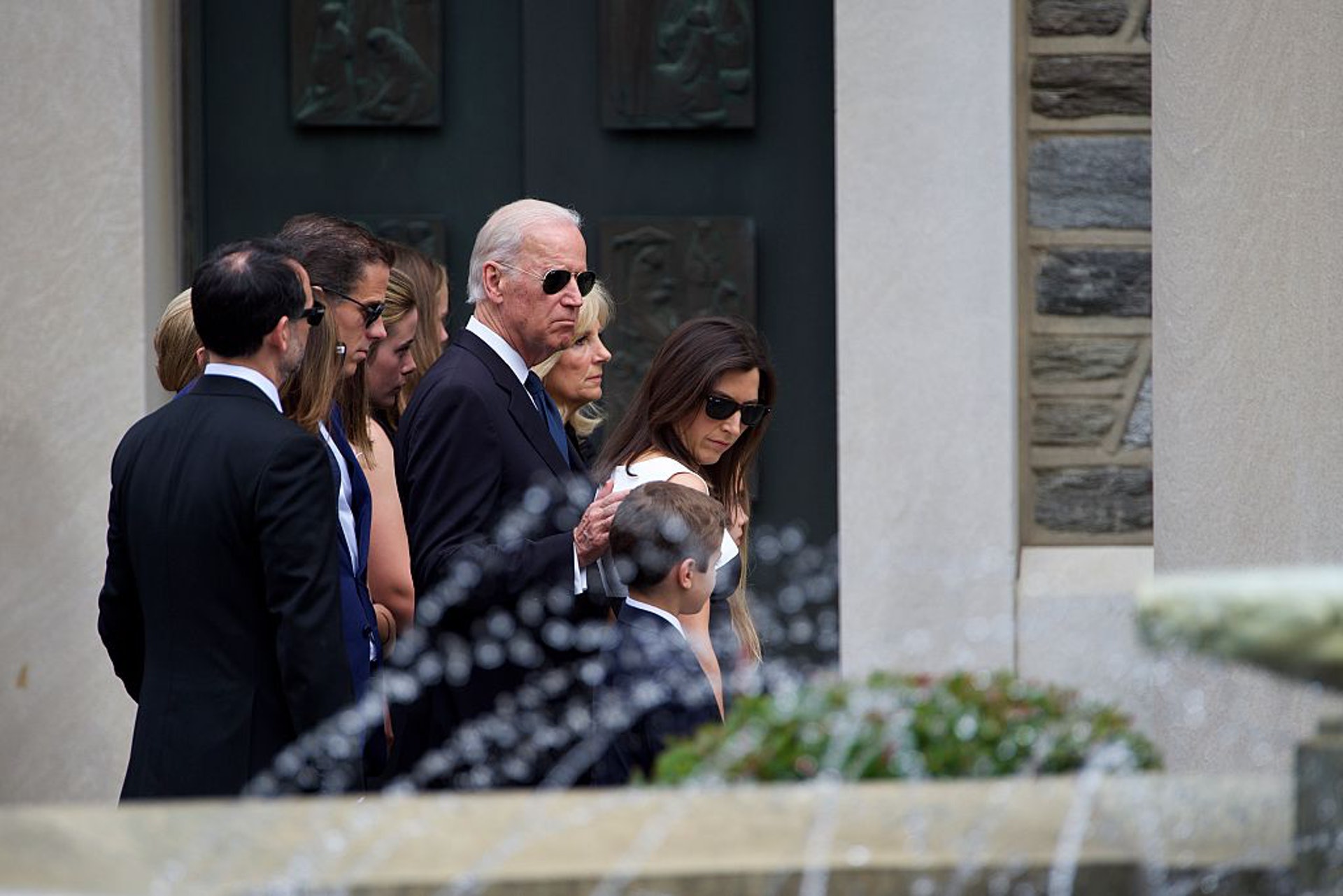 2015年Beau Biden舉行喪禮(GettyImages) 2015年Beau Biden舉行喪禮(GettyImages)