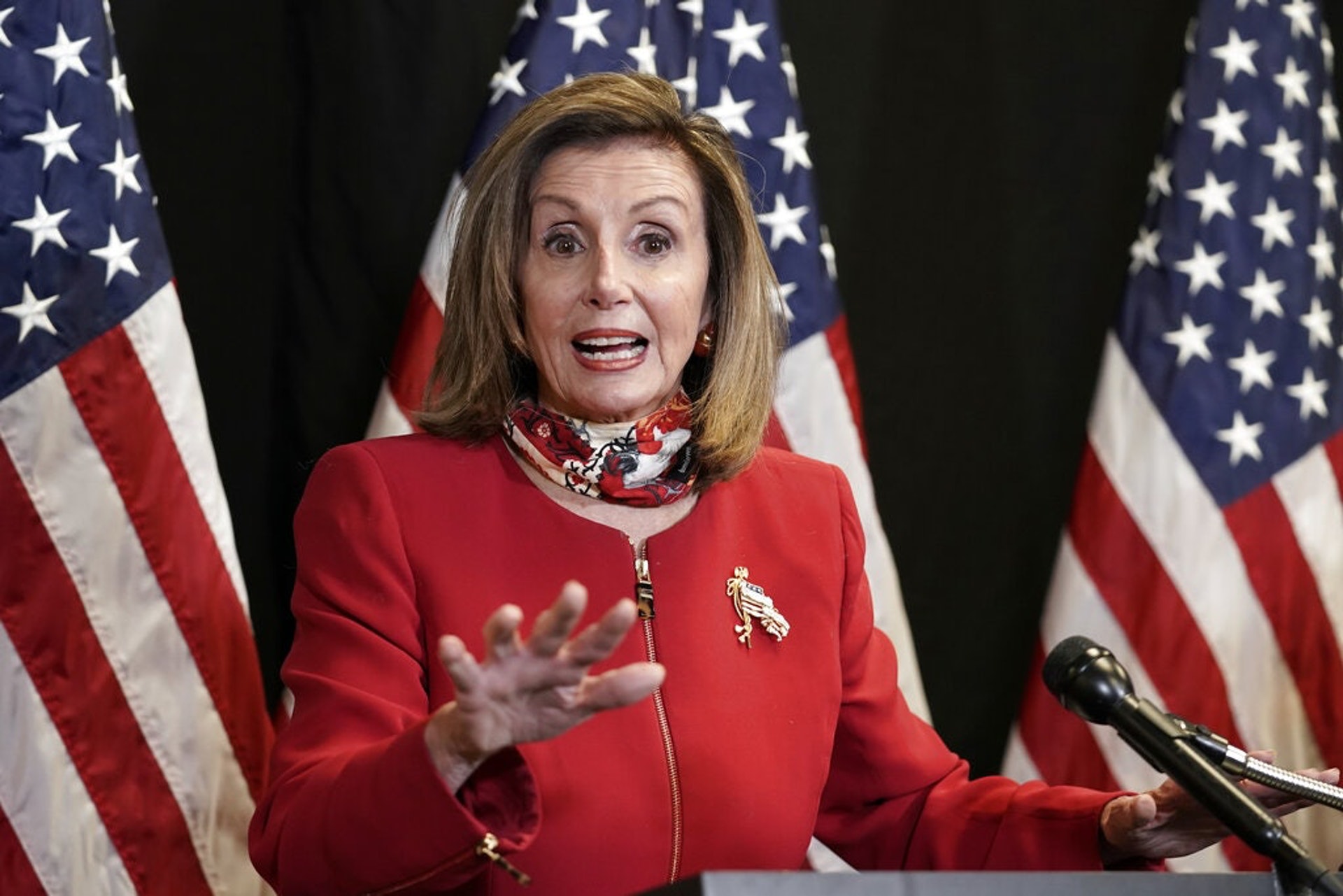 眾議院議長佩洛西（Nancy Pelosi）是天主教徒。（資料圖片）