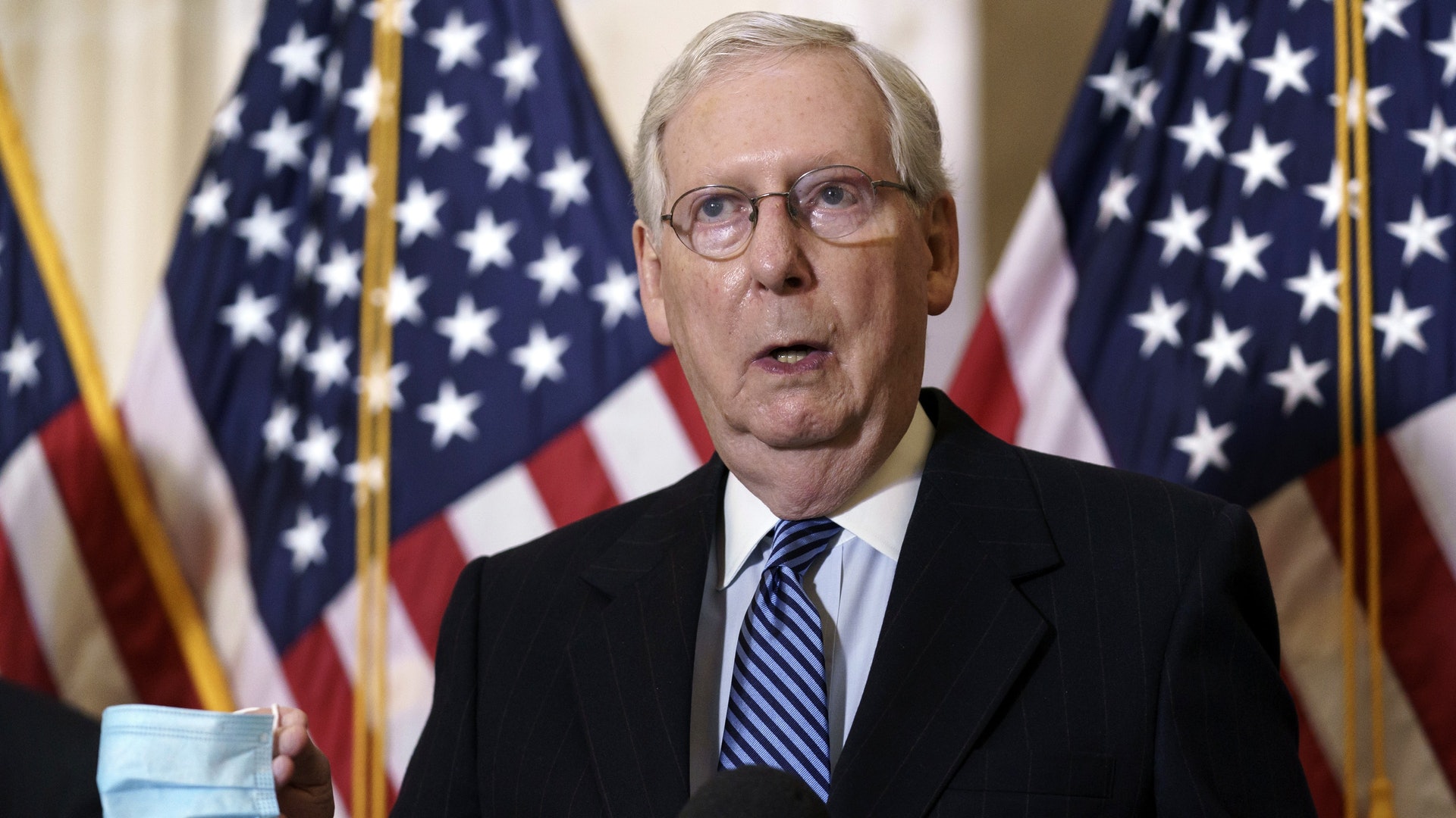 參議院共和黨領袖麥康奈爾（Mitch McConnell）屬浸信會。（資料圖片）
