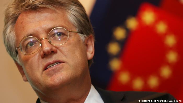 Joerg Wuttke Peking China (picture-alliance/dpa/H.W. Young)