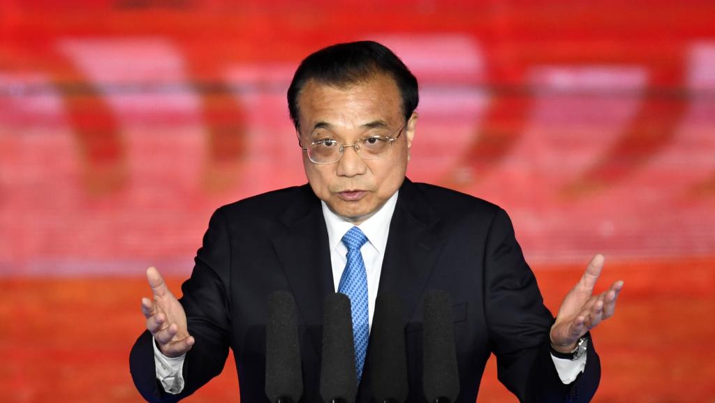 图为中国国务院总理李克强2019年10月9日于北京