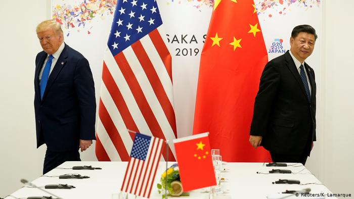 Japan Osaka | G20 Gipfel | Donald Trump und Xi Jinping (Reuters/K. Lamarque)