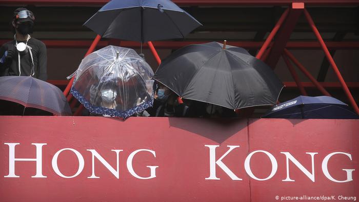 Proteste in Hongkong (picture-alliance/dpa/K. Cheung)