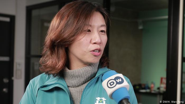 Taiwan | Lin Ching-Yi Pressesprecherin (DW/H. Wen Feng)