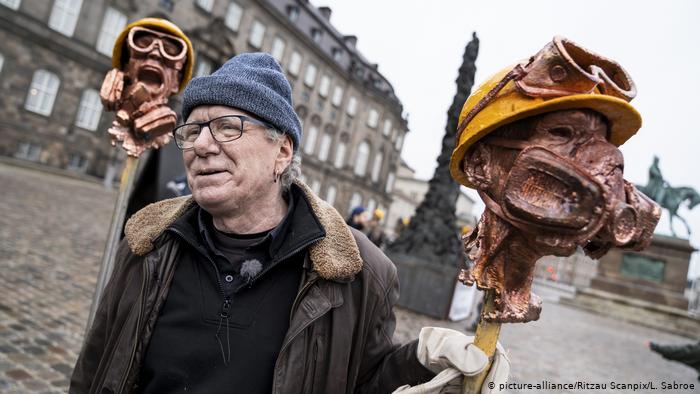 Dänemark Skulptur 'Pillar of Shame' in Kopenhagen (picture-alliance/Ritzau Scanpix/L. Sabroe)