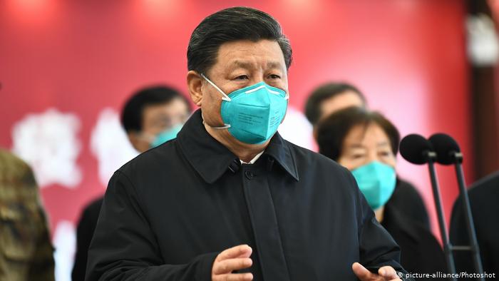 China Wuhan | Coronavirus | Xi Jinping, Präsident (picture-alliance/Photoshot)