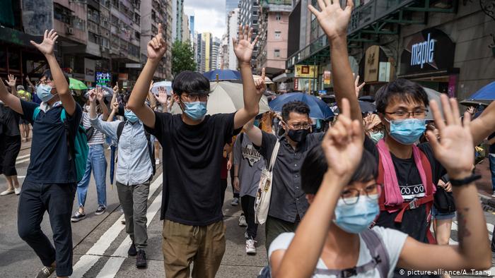 China I Proteste in Hongkong (picture-alliance/A. Tsang) China I Proteste in Hongkong (picture-alliance/A. Tsang)