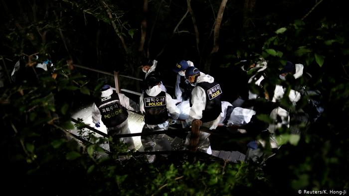 Südkorea, Seoul I Bürgermeister Park Won Soon tot aufgefunden I Polizeieinsatz (Reuters/K. Hong-Ji)