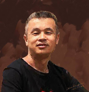 北京四通桥勇士彭立发（油画）